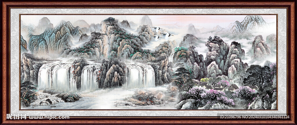 国画山水