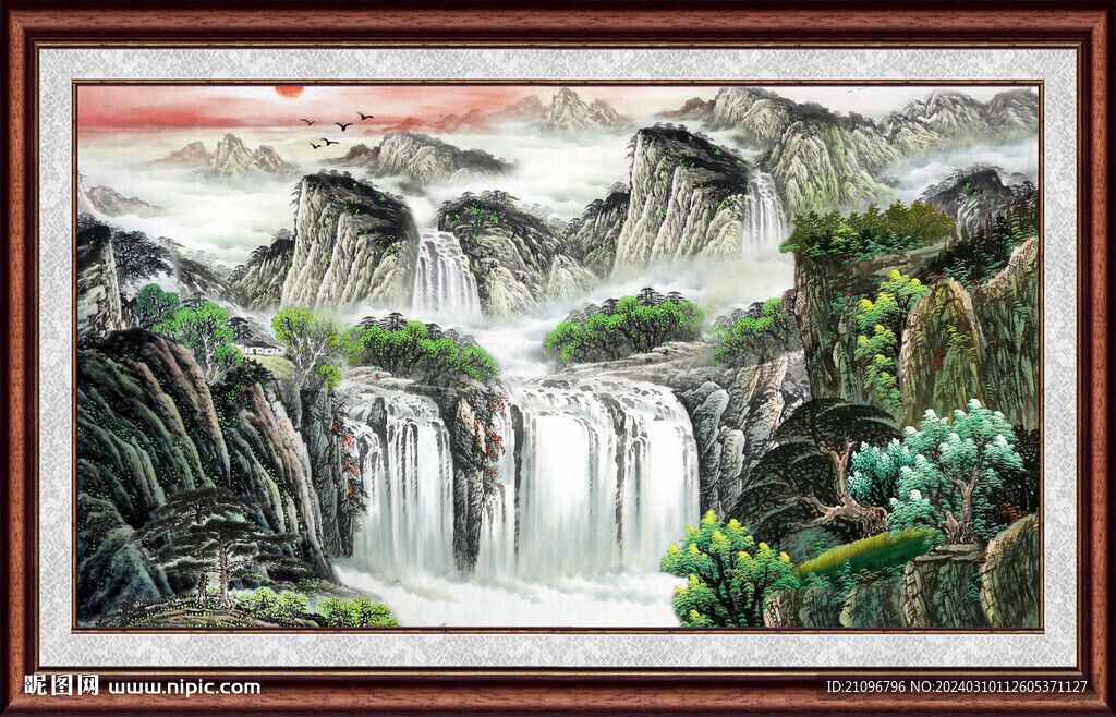 山水风景画