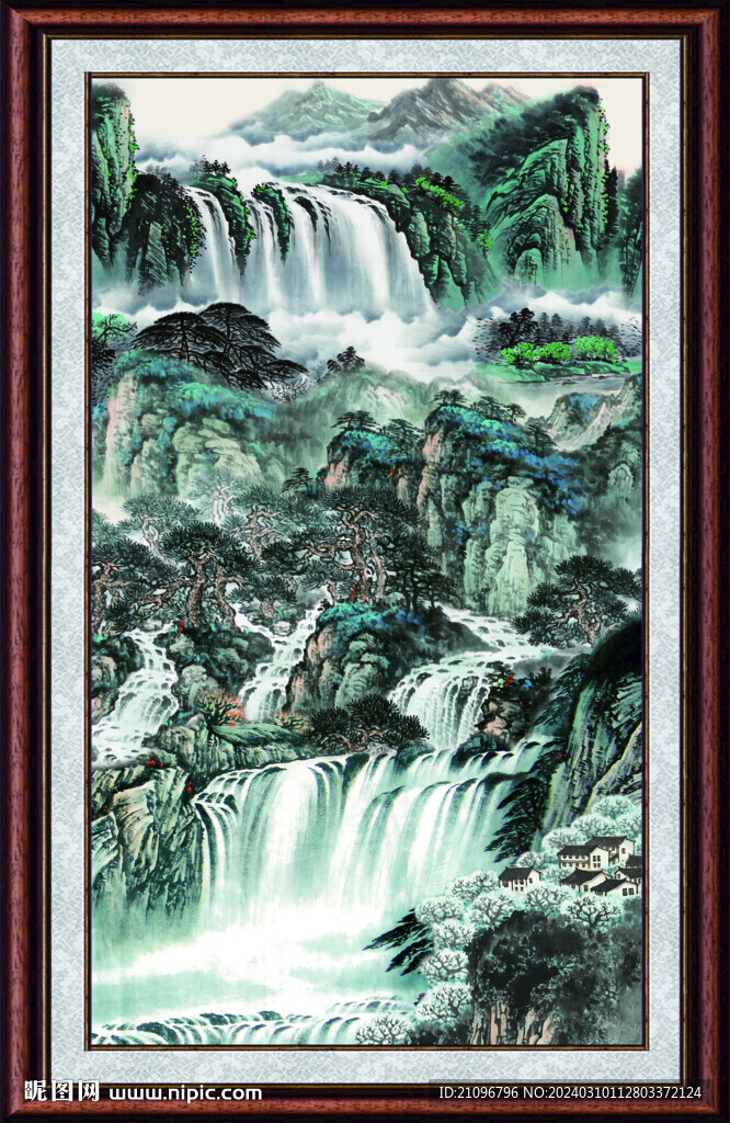 山水风景画 