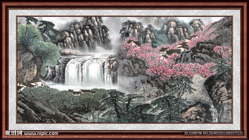 山水画 