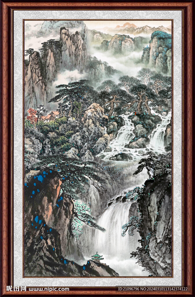 山水画 