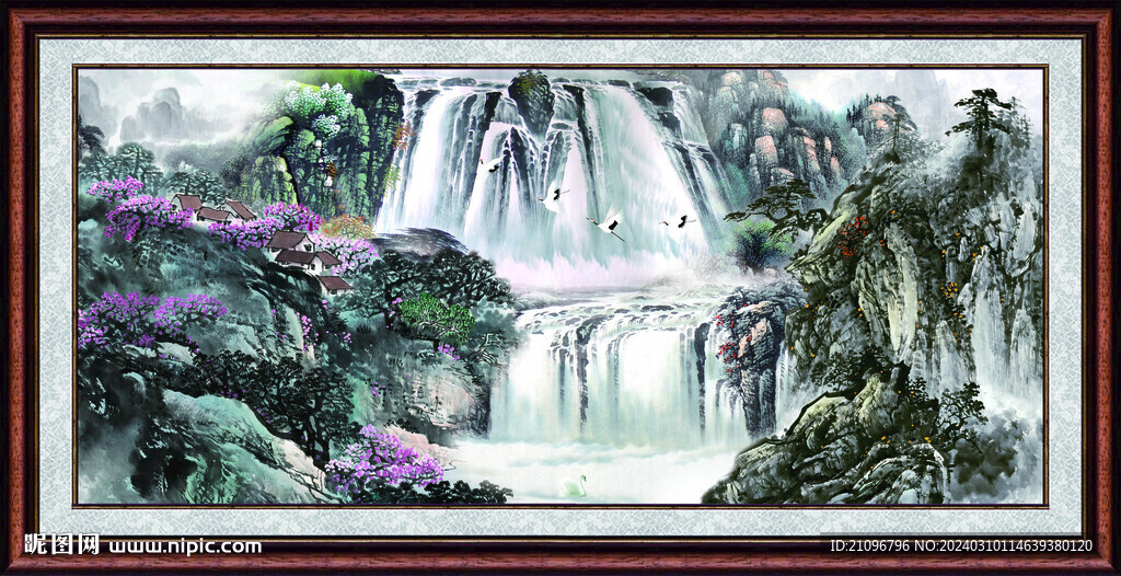 国画风景画 