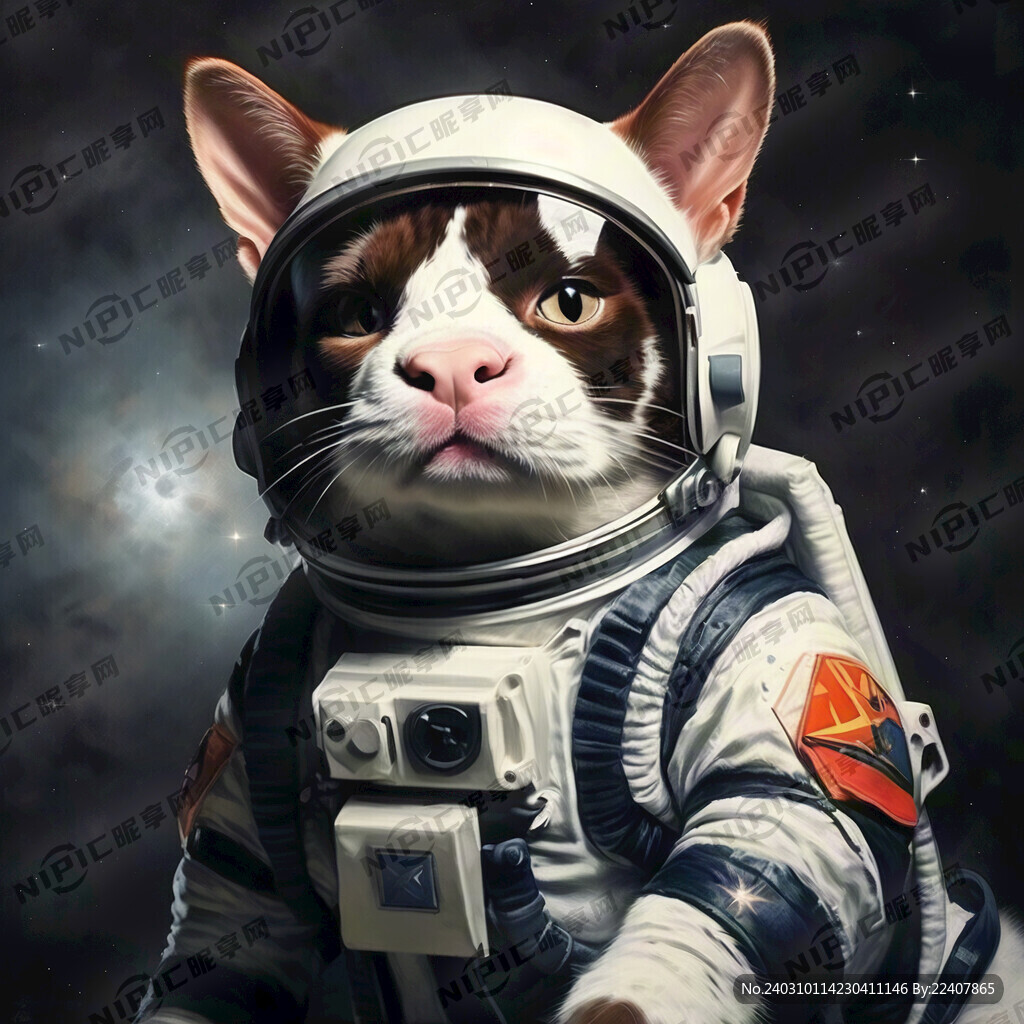 奶牛猫宇航员