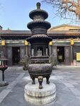 寺庙香炉