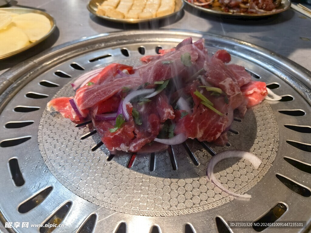 韩式铁盘烤肉