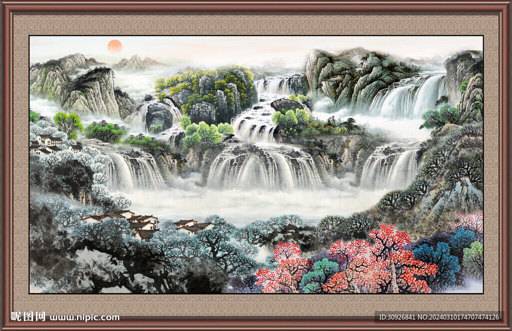 山水风光 