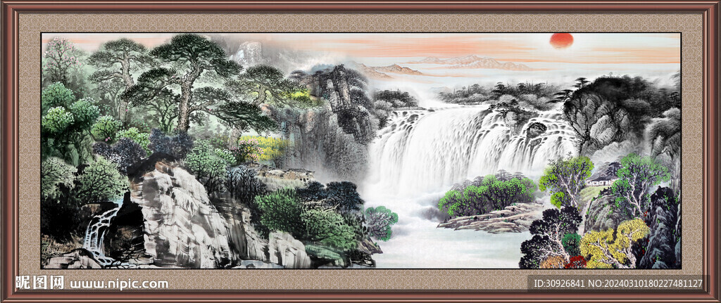 山水风光 
