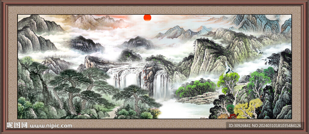 山水风光 