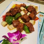 黑椒牛肉粒