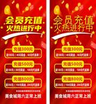 会员充值海报