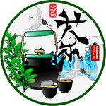 茶叶海报矢量图