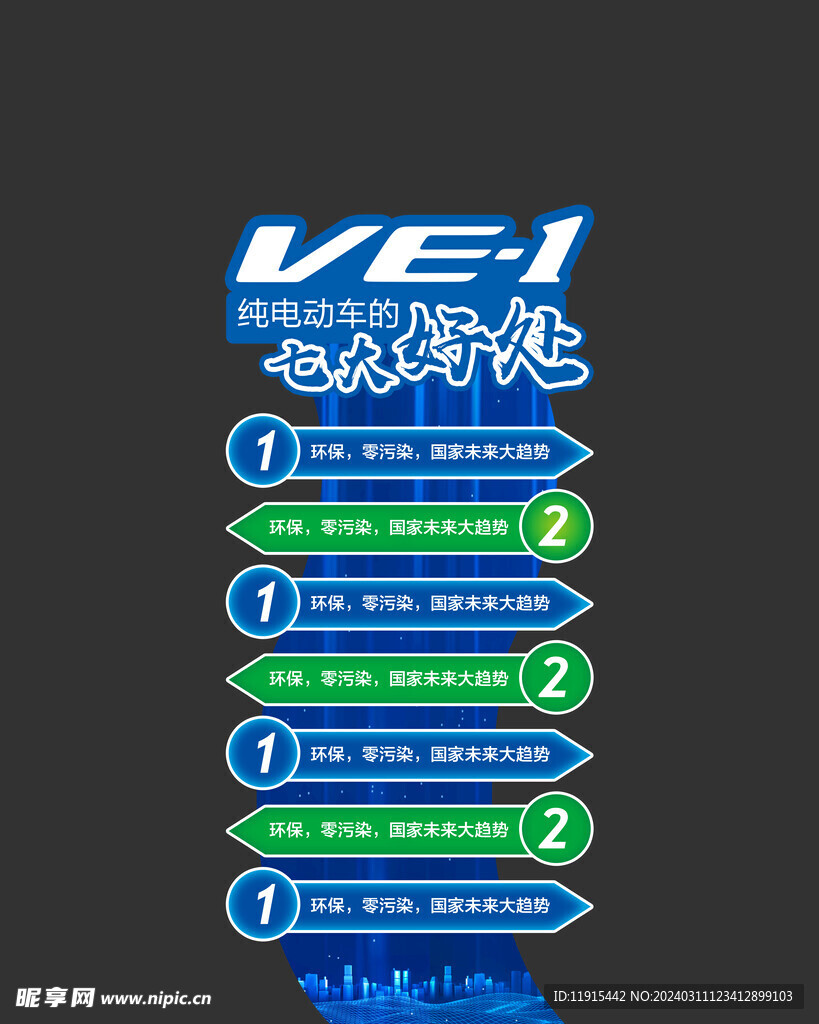 异形立牌