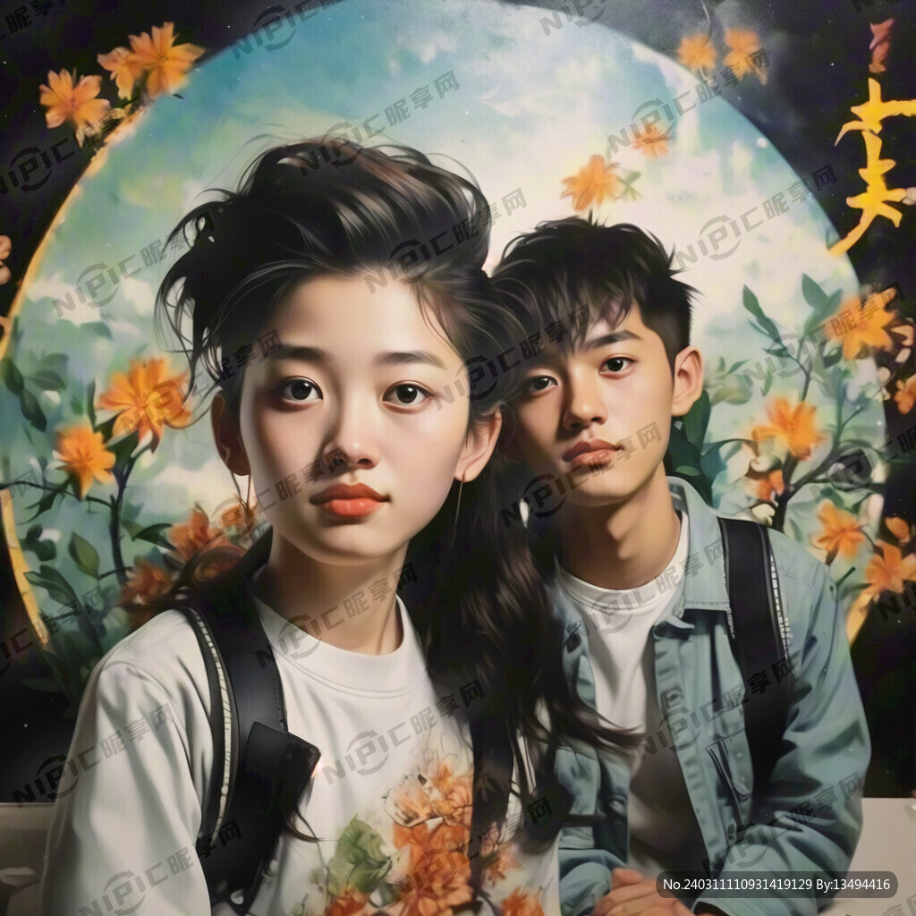 适合青少年拍照的背景墙