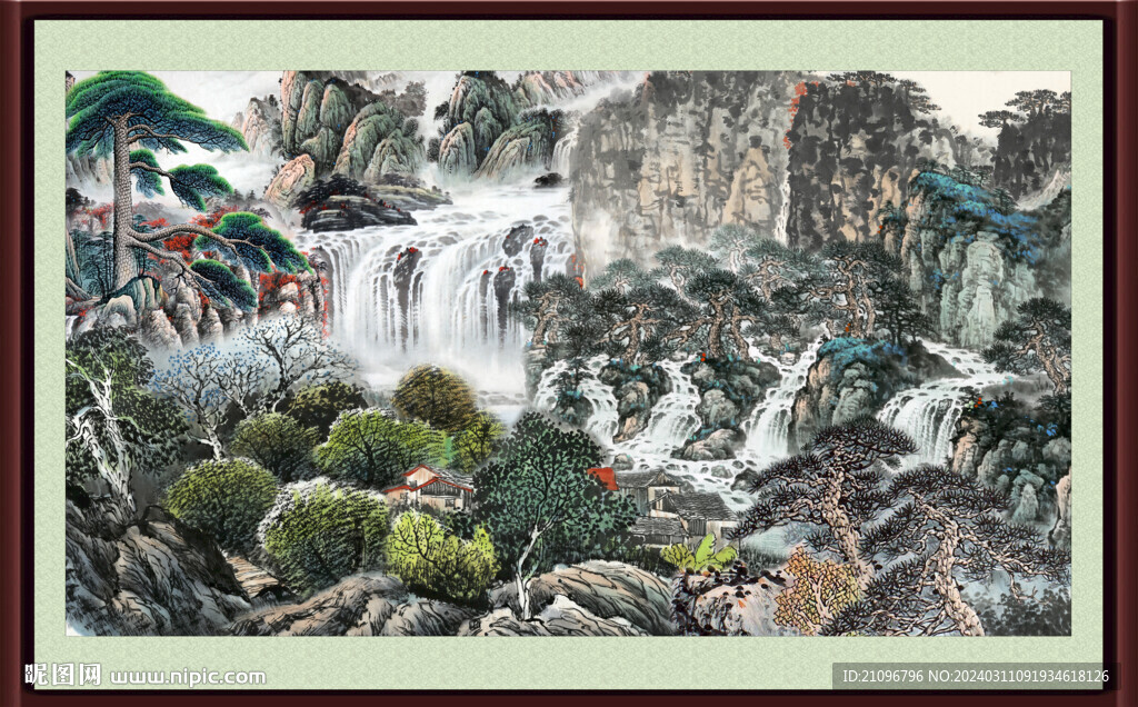 山水风景画