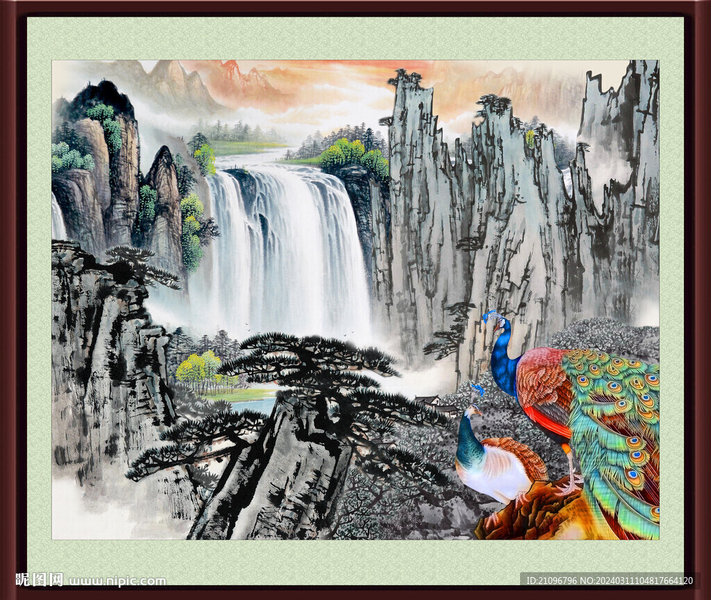 山水画 