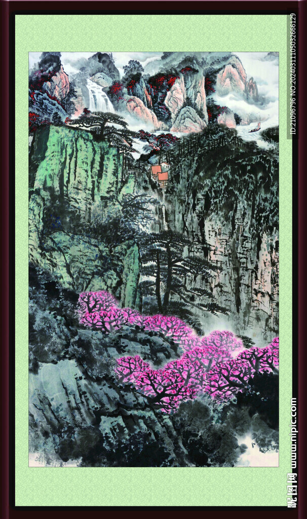 山水画 