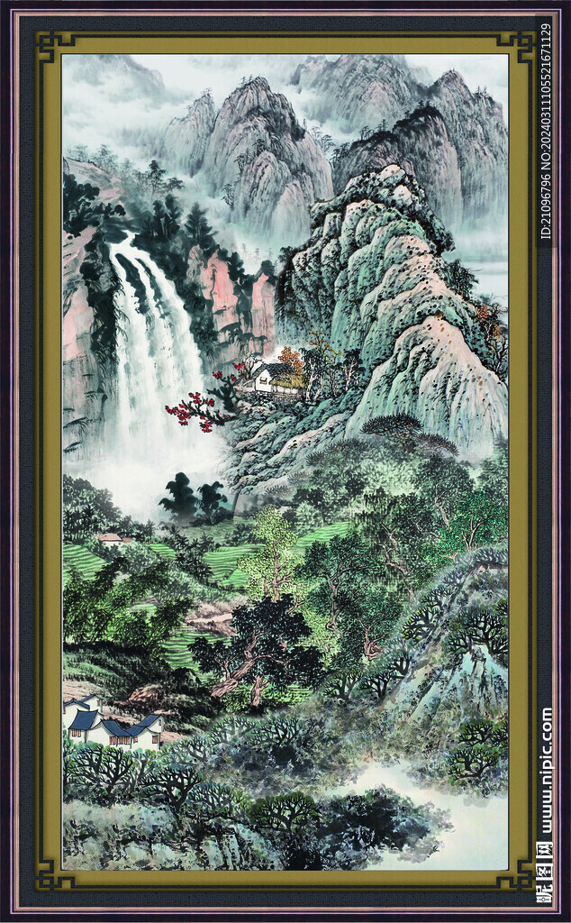 山水画 