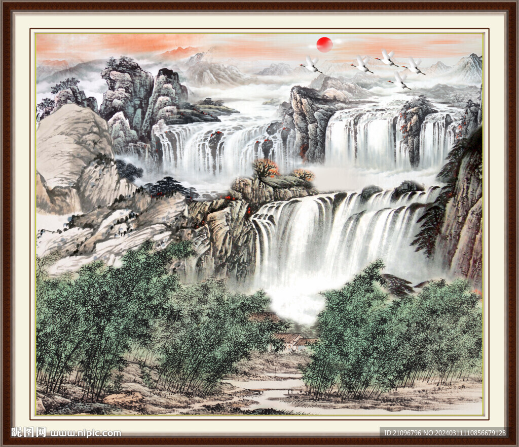 山水画 