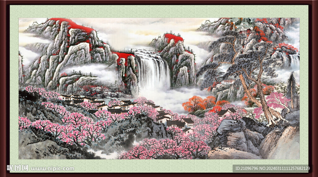 山水画 