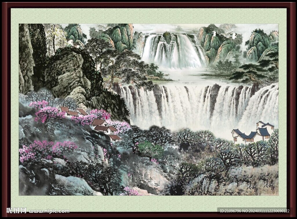 山水画 
