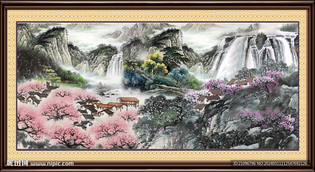 山水画 