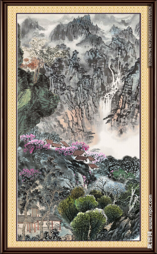 山水国画