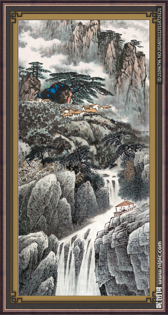 山水 