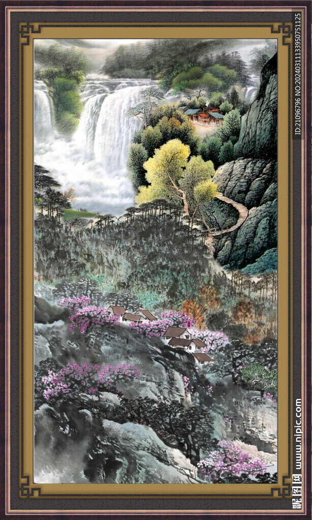 山水国画