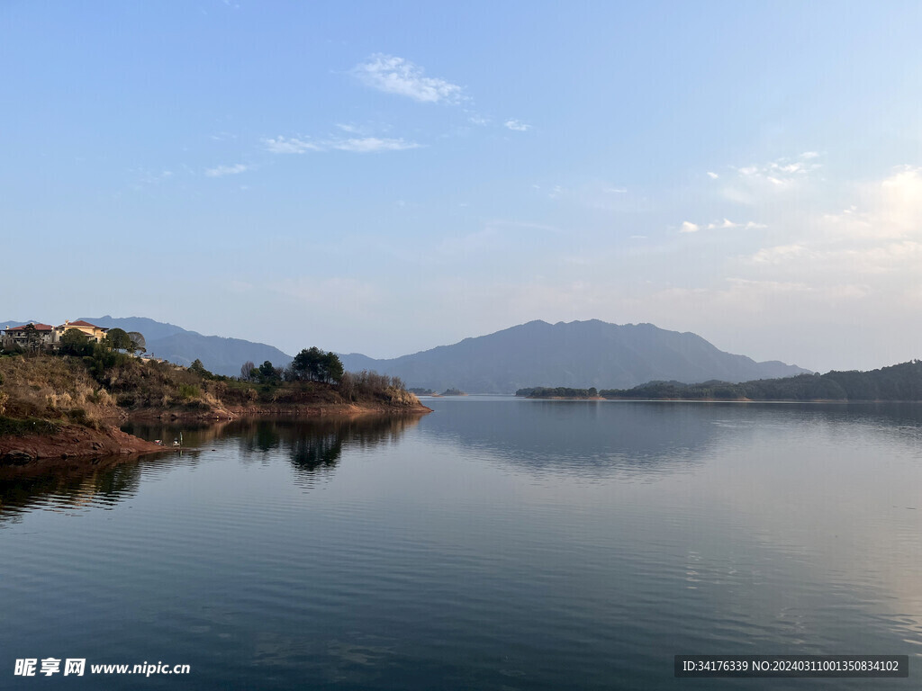 湖景