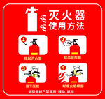灭火器使用方法