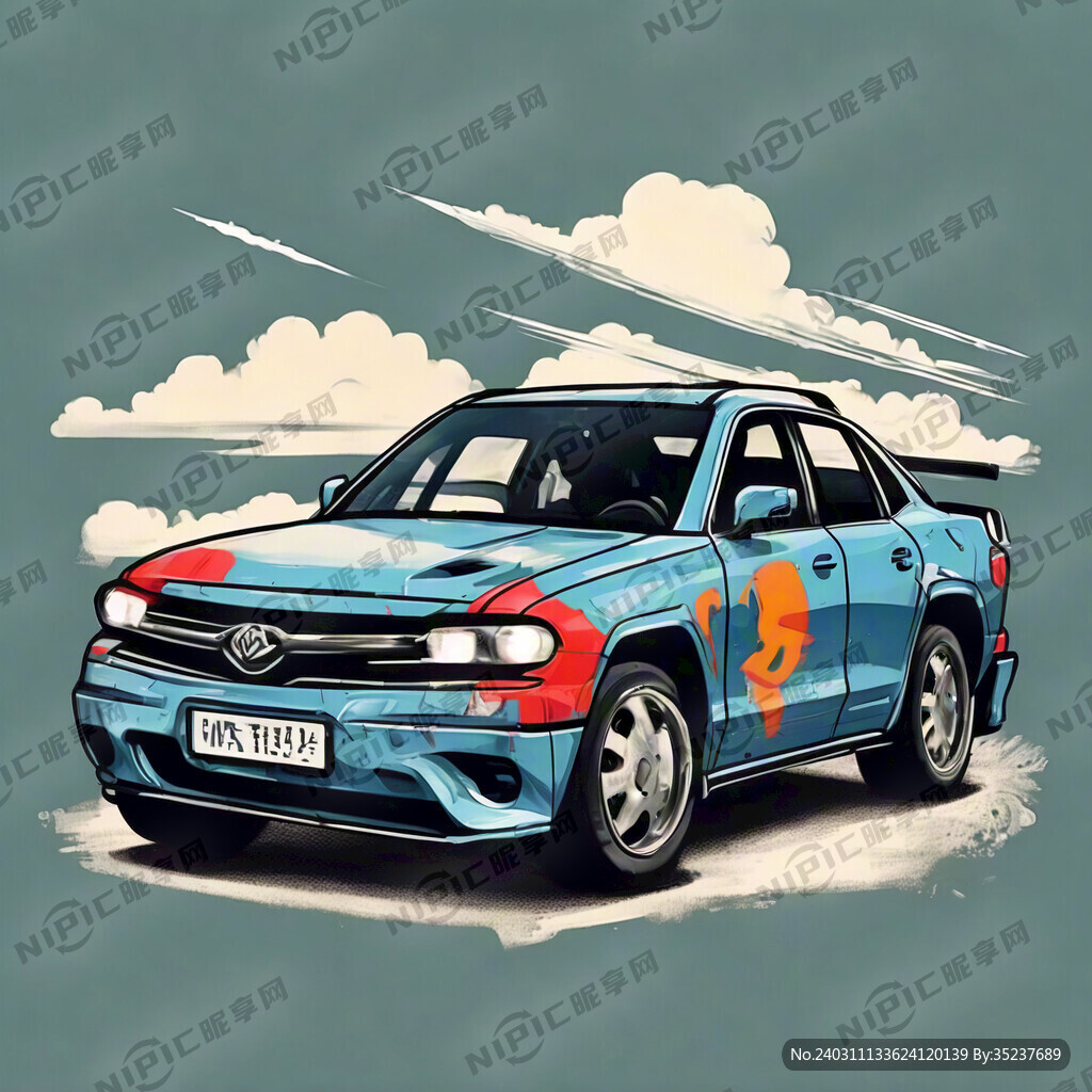 广汽丰田汽车喷漆海报