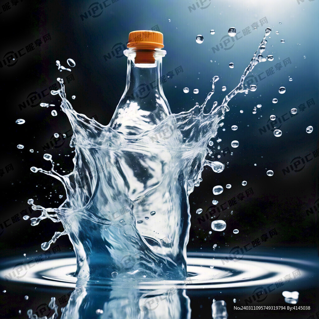 水花四溅 不要人物 有水瓶