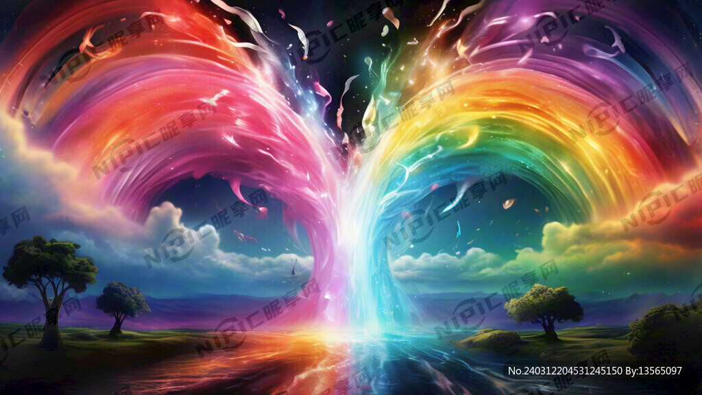 炫彩彩虹