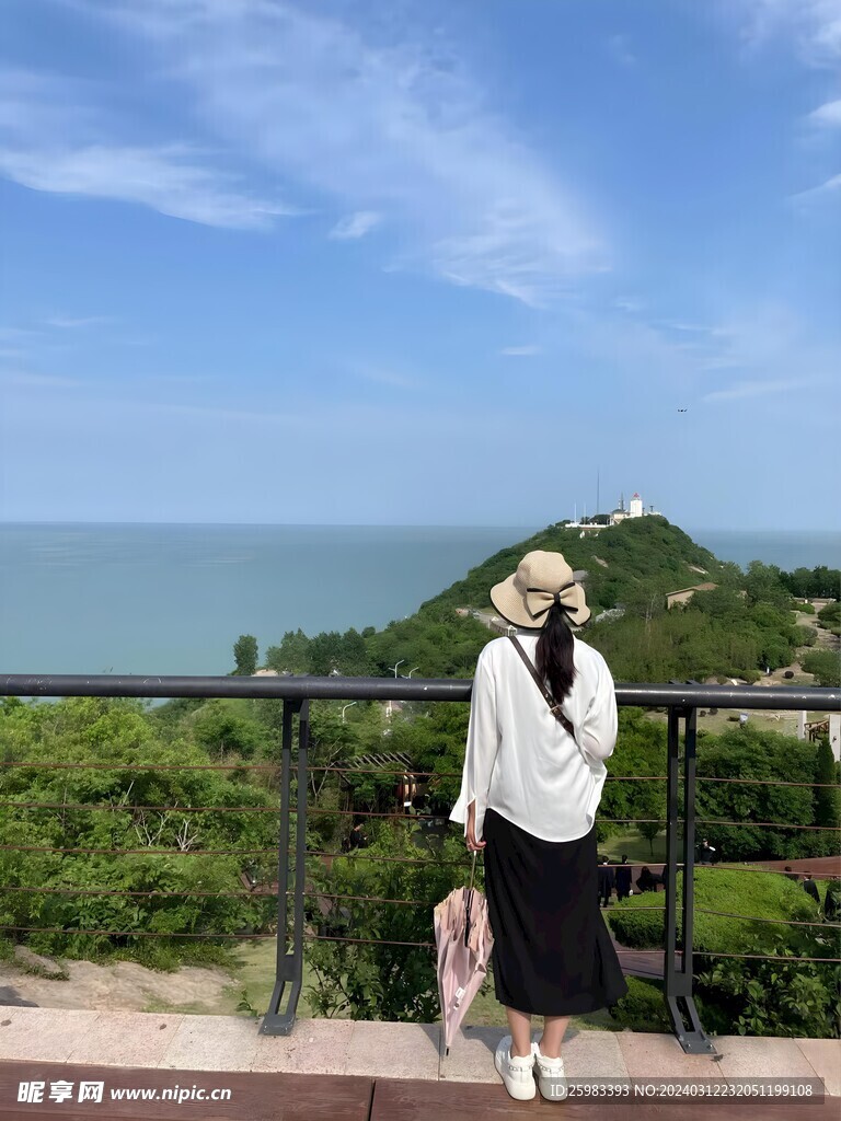 休闲的女孩