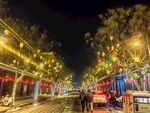 寿县古城夜景