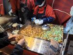 炒凉粉小吃摊
