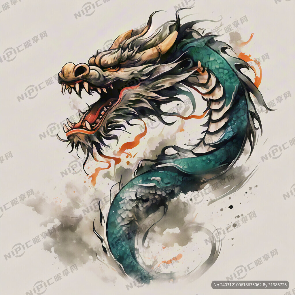 应龙 金龙 中国龙 完整长龙