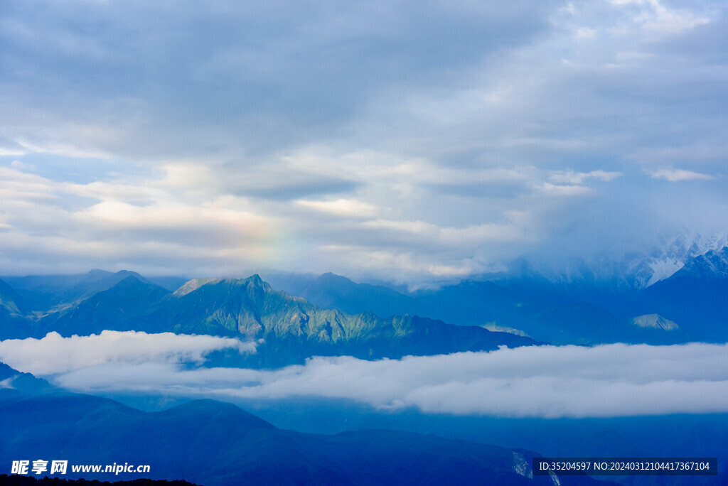 川西王岗坪风光  
