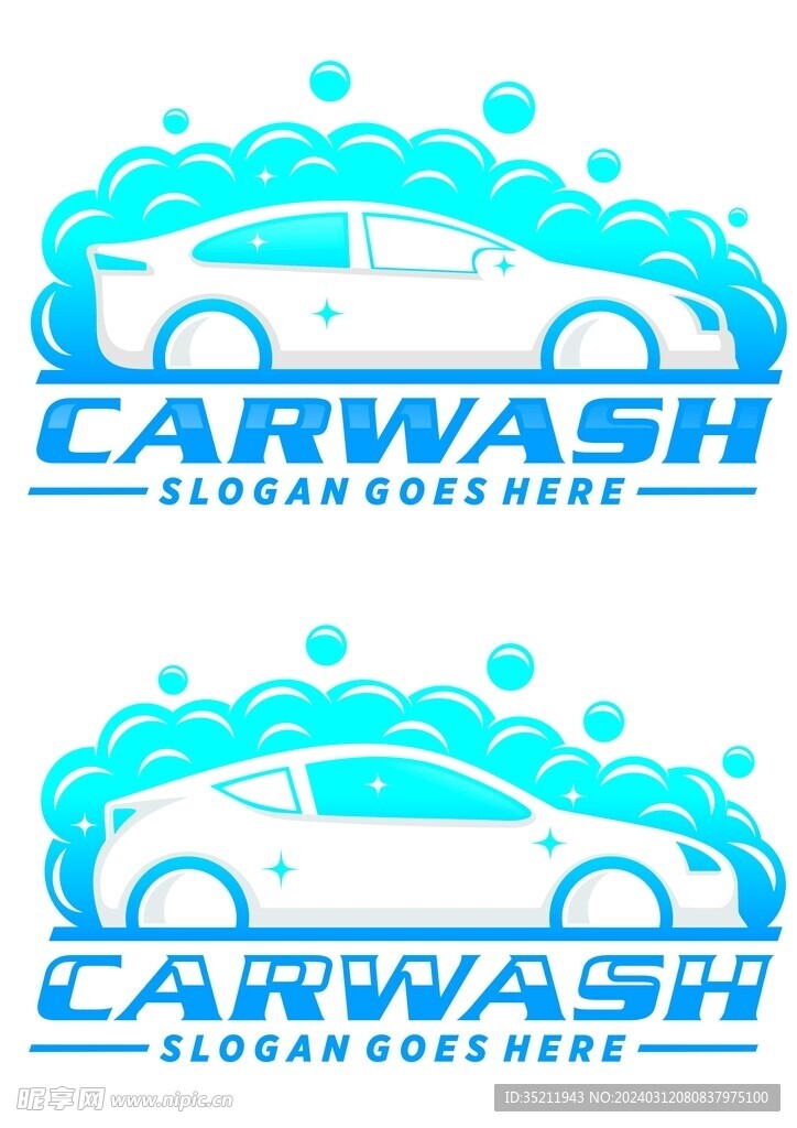 洗车标志