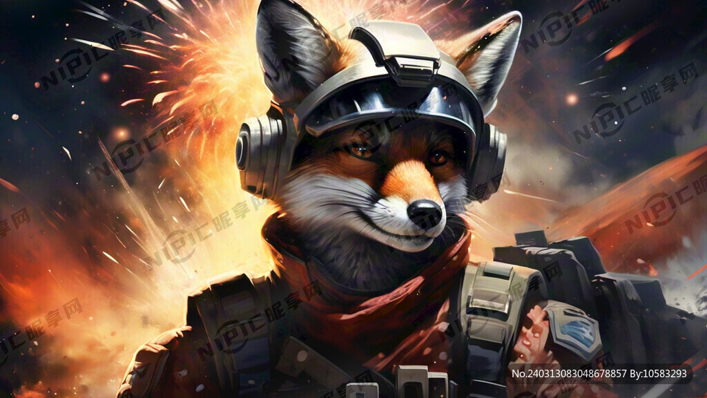 主题是德尔塔狐狸