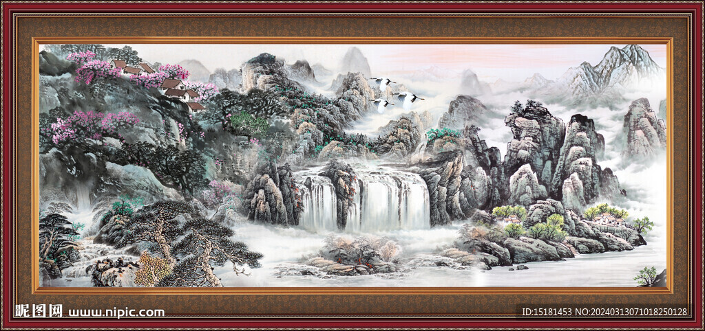 国画风景 