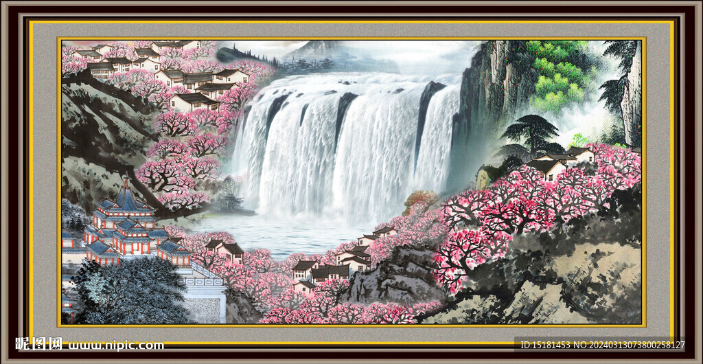 国画风景 
