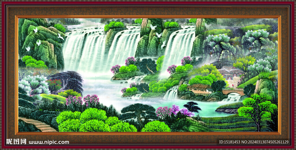 国画风景 