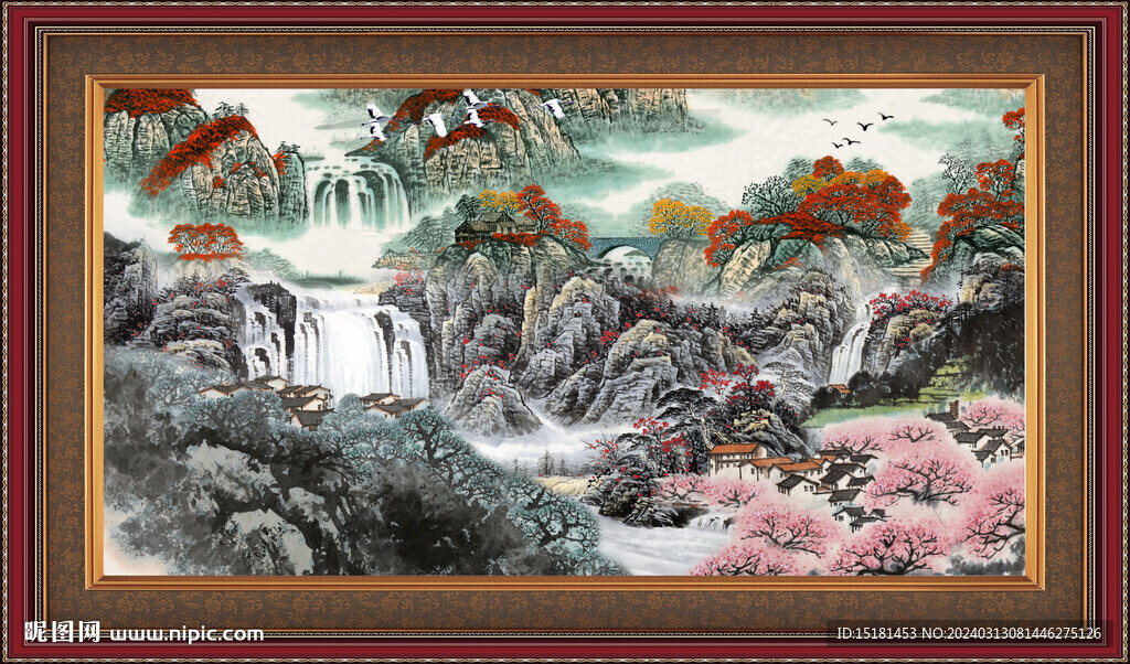山水画 