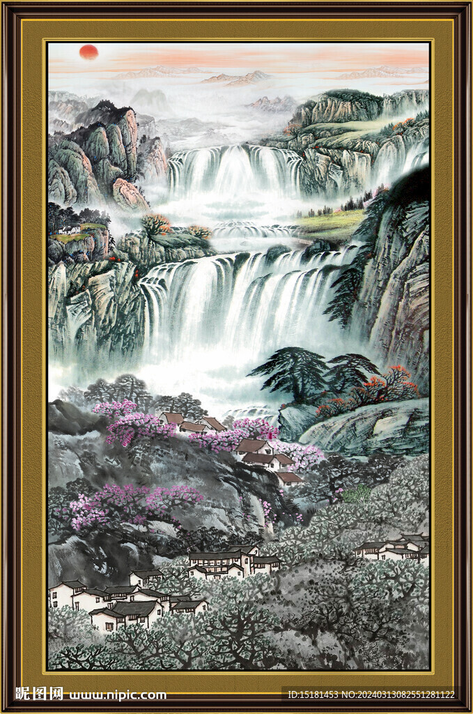 山水画 