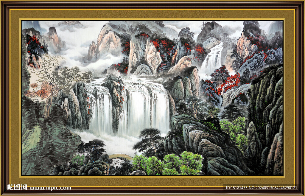 国画风景 
