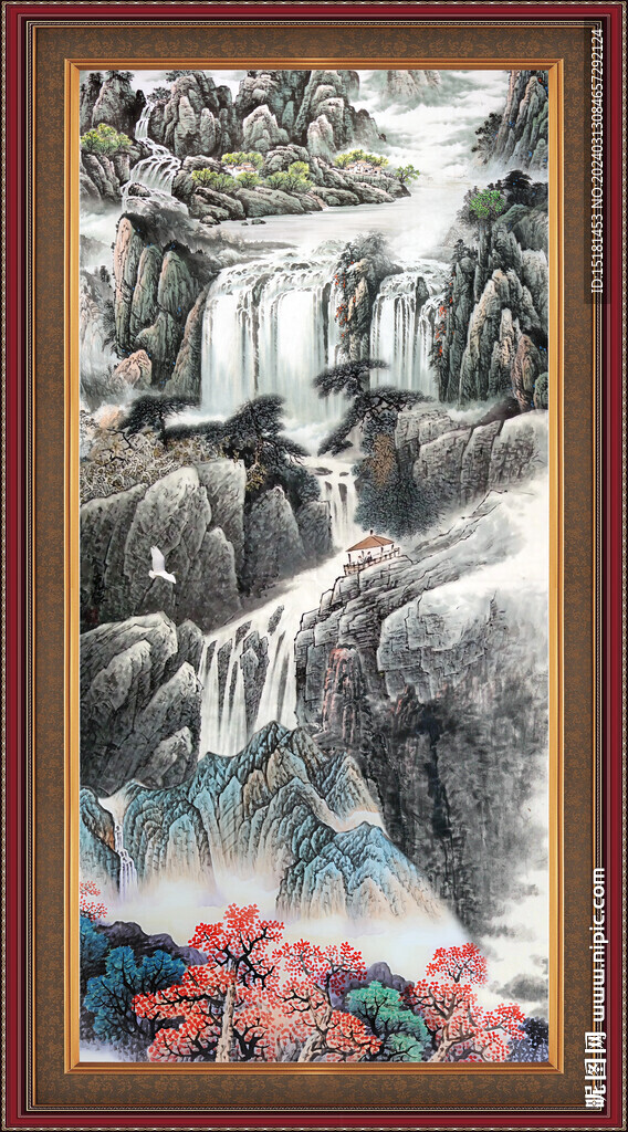 中国画风景 