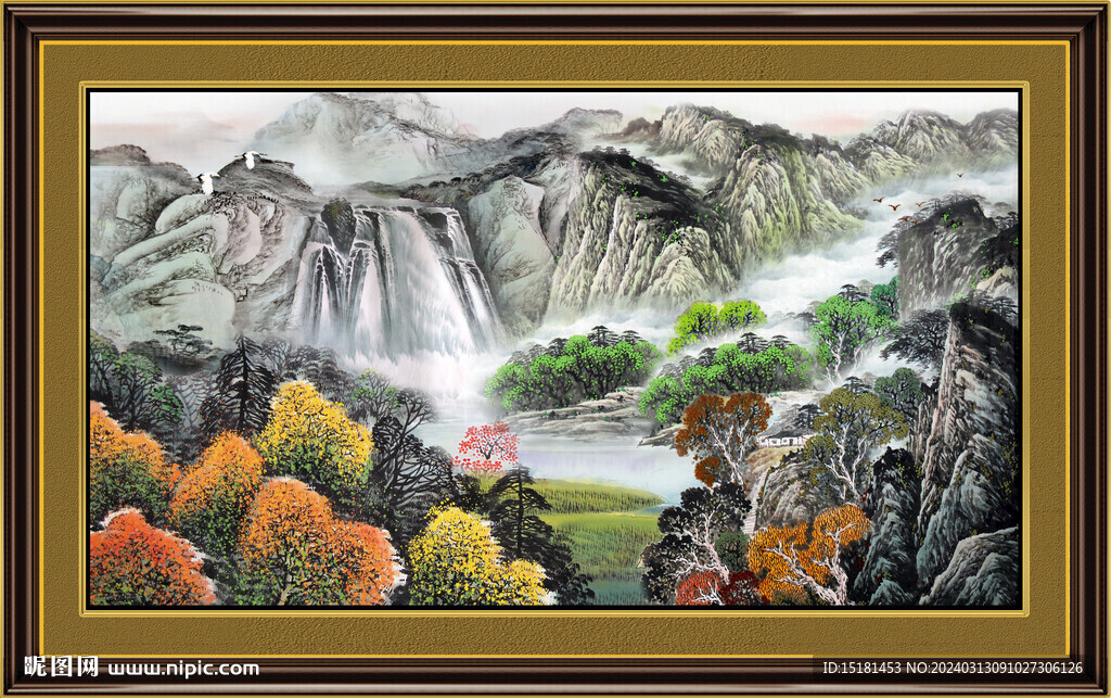国画风景 