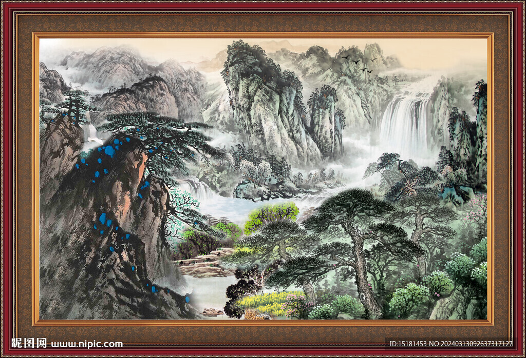 国画风景 