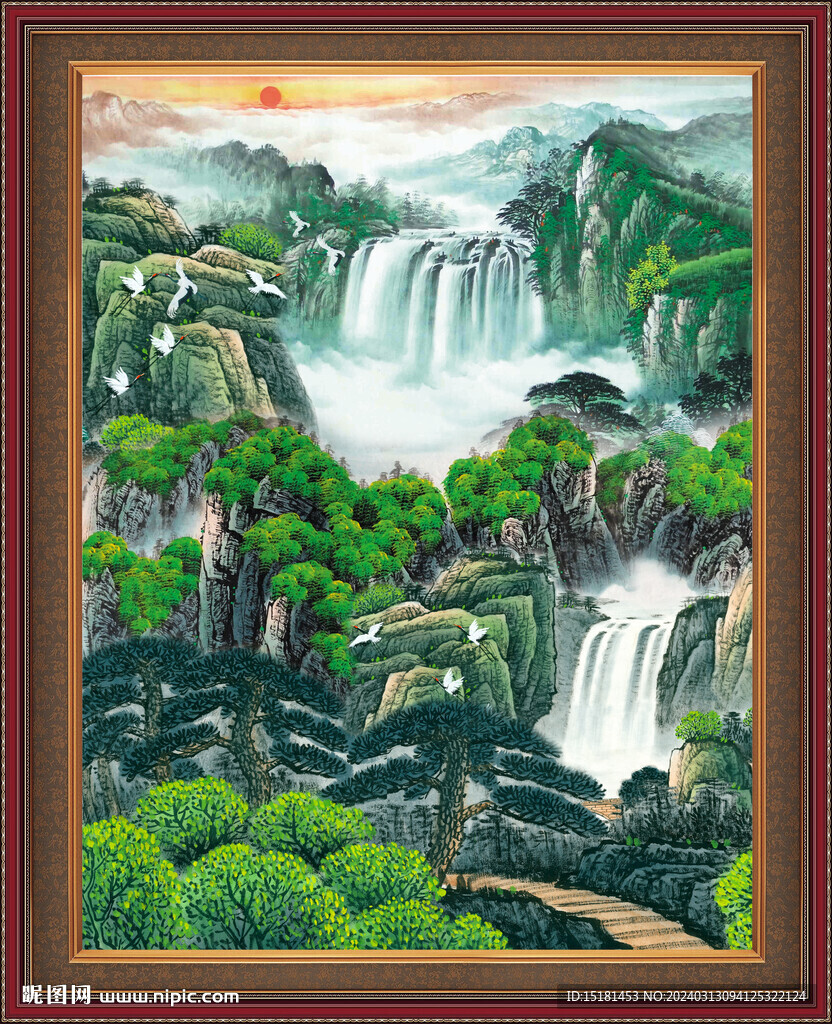 国画风景 